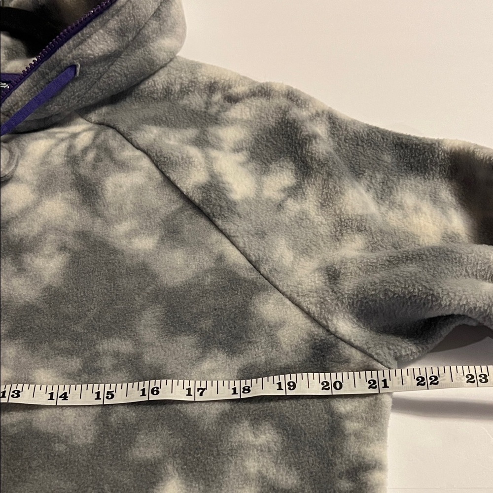Chubbies Men’s Grey Purple Dazed and Amused The Chubbsie Fleece Romper Sz S EUC - Picture 5 of 9